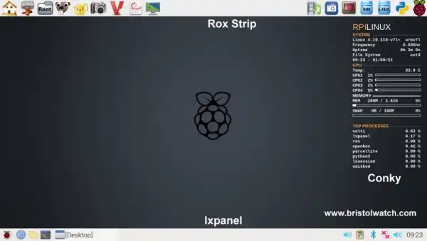 LXDE Desktop example.