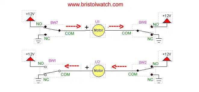 Basic H-Bridge with switches