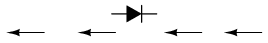 direction of current flow in a diode
