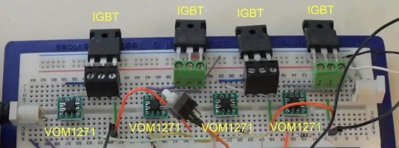 All IGBT based H-bridge motor control photo.