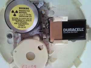 1x Metal Geiger Counter Check Test Source Smoke Detector Sensor ZV 