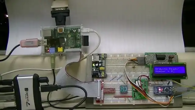 Raspberry Pi to Arduino interface.