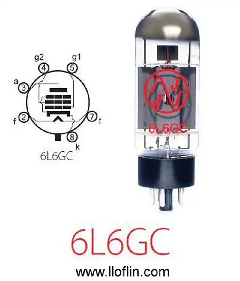 6L6 vacuum tube power pentode