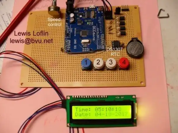 Arduino based digital clock.