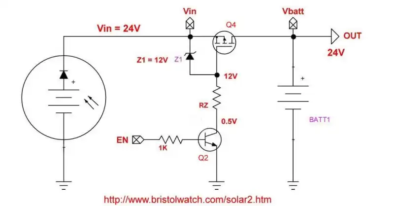 Alternate Zener diode protect MOSFET gate-source circuit.